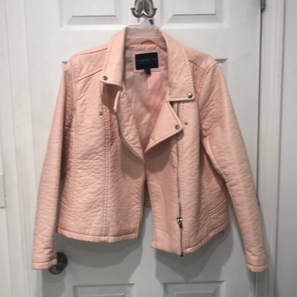 Pink Moto Jacket